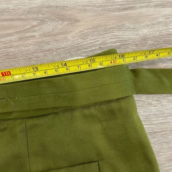 Boss Hugo Boss Army Green Pencil skirt side zip closure US 8 - Picture 9 of 10